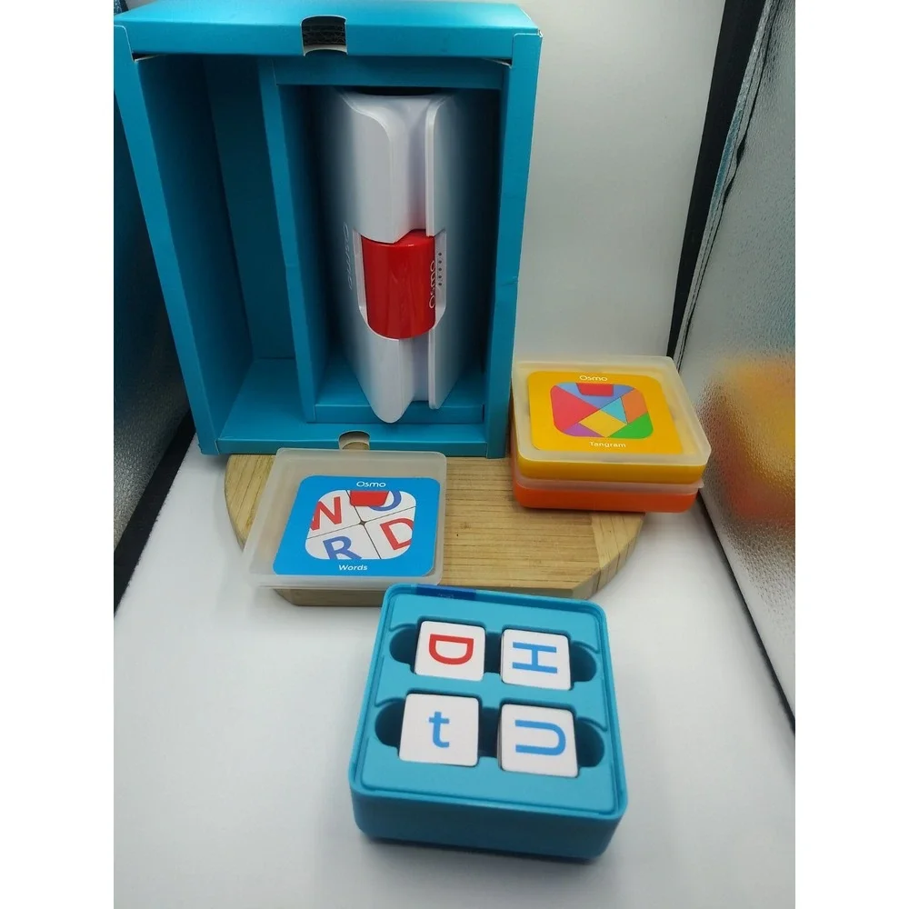 Osmo Genius Kit for Fire Tablet - 5 Hands-On Learning Games‎